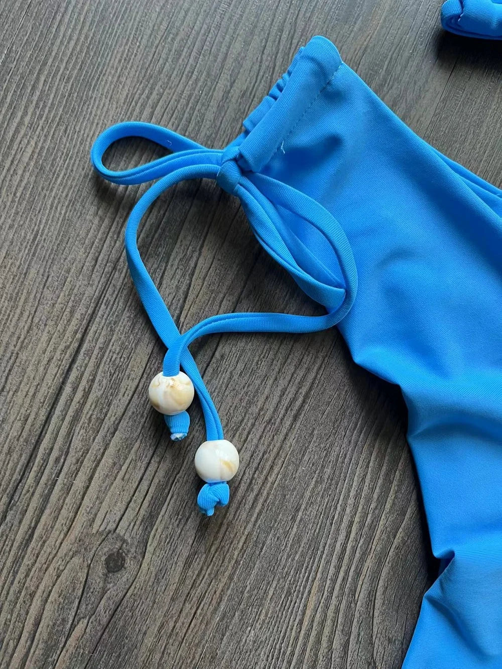 2025 New Sexy Triangle Bathing Suit for Women Brazilian Bikinis Halter Swimwear Push Up Swimsuit Metal Chain Beach Bikini Set