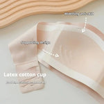 Women's bra strapless underwear thin non slip non marking invisible collection breast supplement jelly bra