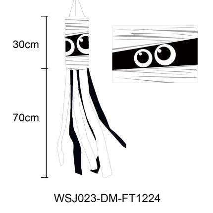 Halloween Ghost Party Decoration Disposable Tableware Balloon Banner Ceiling Door Hanging for Happy Hunting Halloween Supplies