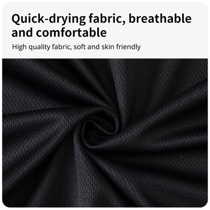 2/6 Pack Plus Size Men's Quick-drying Short-sleeved Shorts Suit Men's Leisure Sports Running Fitness T-shirt Joker Shorts Teen