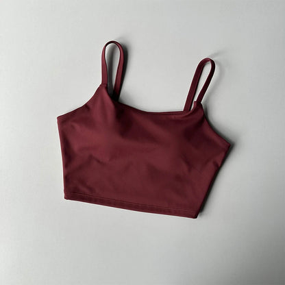 Women Breathable Sports Bra Fitness Top Push Up Sport Bra Fixed With Pad Yoga Bra Underwear Sport Tops For Running Vest Gym Wear