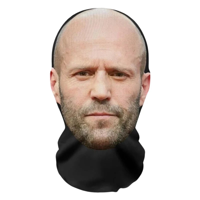 Interesting 3D Printed Seamless Full Face Mask Hat Cosplay Facial Mask Party Cosplay Props Halloween Mask