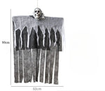 1pcs Halloween Glowing Skull Skeleton Gauze Hanging Ghost Home Outdoor Garden Decoration Halloween Party Horror Ghost Props 2025