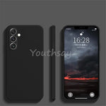 For Samsung Galaxy S24 FE Case Silicone Plain Protect Cover Samsung S25 FE S24 FE S23 S21 S22 Plus Ultra Cover Rubber Case