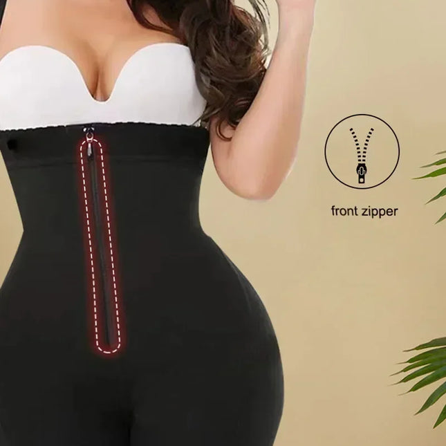 AfruliA Fajas Colombiana Girdle Full Body Shaper Lift Up Butt Lifter Bodysuits Tummy Control Panties Waist Trainer Thigh Slimmer