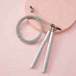 Steel wire skipping rope fitness sports equipment bearings skipping rope middle school students training aluminum alloy