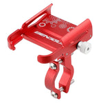 Handlebar Mobilephone Support Aluminium Alloy Bike Phone Support Bracket 360 Degree Rotation Shockproof Cycling Accessories