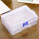 Clear Plastic Box Rectangular Box Screwdrivers Bits Tools Bleads Dustproof Waterproof Packing Storage Cases Container