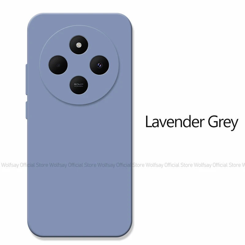 For Xiaomi Redmi 14C Case Xiaomi Redmi 14C 4G Cover Funda Luxury TPU Shockproof Liquid Silicone Phone Cover For Xiaomi Redmi 14C