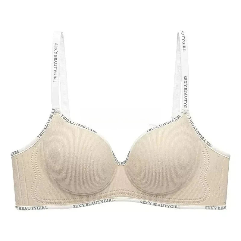 Wireless Push Up Bra A-C Cup Seamless Invisible Bralette w/ 3D Pads Anti-Sagging Comfort for Small Chest No Trace Underwear