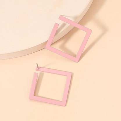 European and American fashion new environmentally friendly personality temperament cool style earrings exaggerated niche design