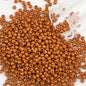 12Grams/Tube 2mm Metallic Seed Beads Japanese Round Glass Seedbeads For DIY Needlework Dress Adornment Sewing 1200pcs