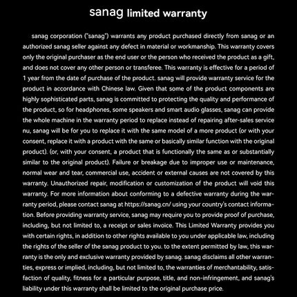 #Sanag C16S Bluetooth 5.4 Wireless Headphones Open Ear OWS Earphones HiFi Sound Headset APP Control TWS Earbuds 8 Hours Playback