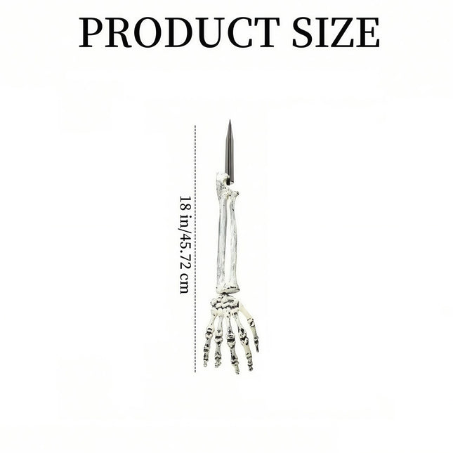 Halloween Skeleton Stake Decorations, Realistic Skeleton Arm Leg Bones, Spooky Yard Garden Halloween Decoration