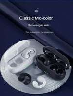 NEW Bluetooth 5.3 Wireless Bone Conduction Headphones T75 Clip Ear Music Noise Canceling Headset HD Call Sports Gaming Earphone