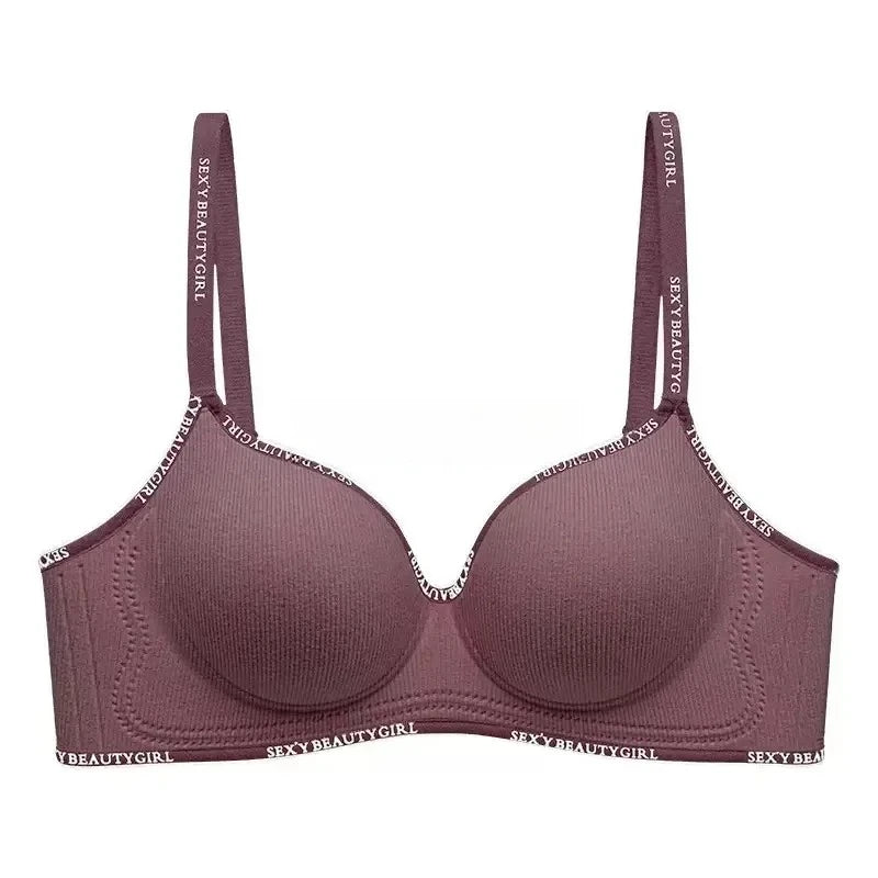 Wireless Push Up Bra A-C Cup Seamless Invisible Bralette w/ 3D Pads Anti-Sagging Comfort for Small Chest No Trace Underwear