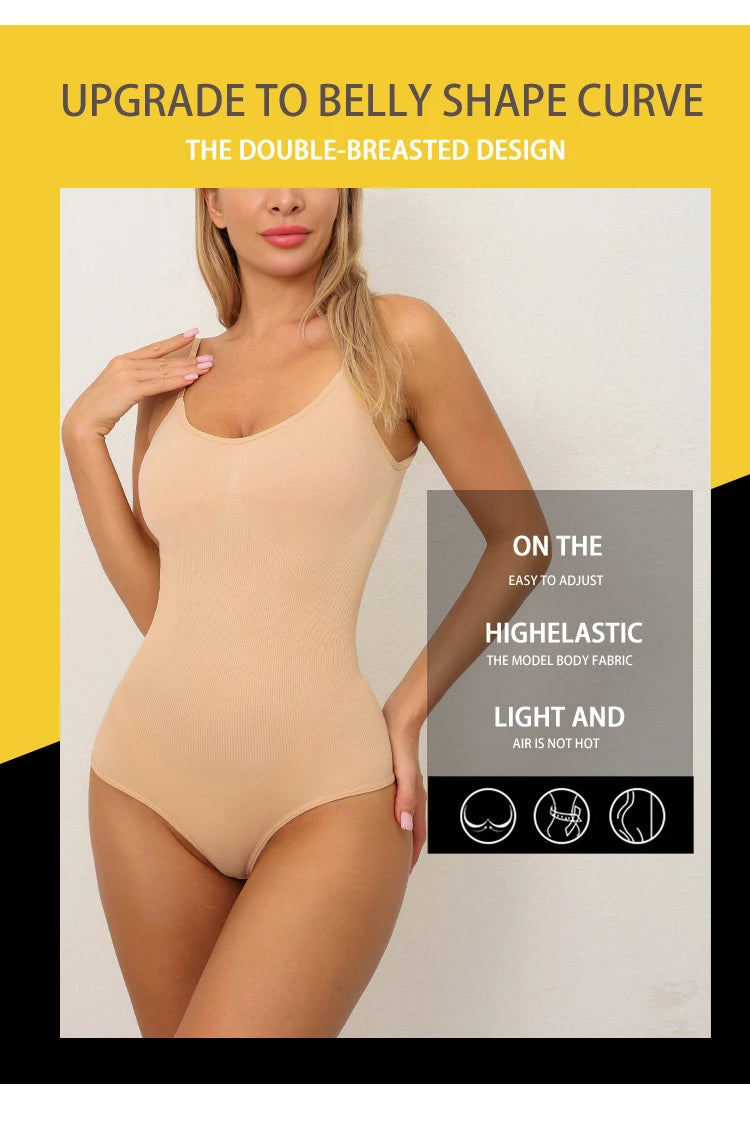 Women Bodysuit Shapewear Tummy Control Full Body Shaper Slimming Sheath Butt Lifter Push Up Thigh Slimmer Abdomen Shapers Corset