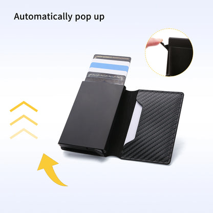 The new men's card holder is a minimalist wallet for convenience