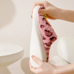 Leopard Fluffy Slippers for Home Smile Designer Platform Shoes Women 2024 Indoor Plush Sliders Warm Flats Chic Winter Footwear