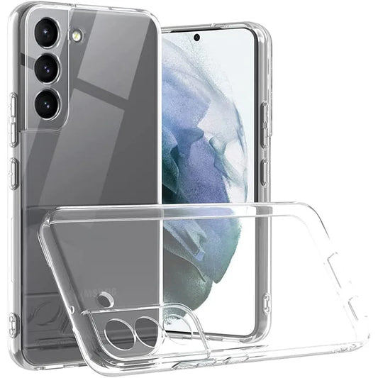 Full Camera Protection Silicone Soft Case For Samsung Galaxy S23 S22 S21 Plus FE Clear Back Case Ultra Thin Back Cover Coque TPU