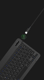 10 inch Magnetic Tablet Keyboard for iPad 2024 10.9 11 10.2 Bluetooth Rechargeable Keyboards for Xiaomi 6 Huawei Matepad 11.5