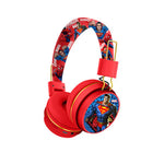 New Marvel Bluetooth Headphones Spider man Wireless Bluetooth Earbuds HIFI Surround Sound Headset with Mic Kids Anime Cartoon