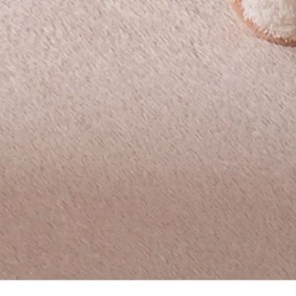 Shevalues Indoor Warm Plush Slippers For Women Men Cute Cat Paw Design House Fur Slippers Mute Flats Slides Indoor Fluffy Shoes