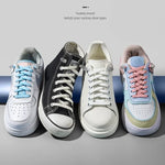 Flat Elastic Shoe Laces Sneakers No Tie Shoelaces for Shoes Tennis Quick Shoelace Clips Without Ties Shoe Accessories Kids Adult