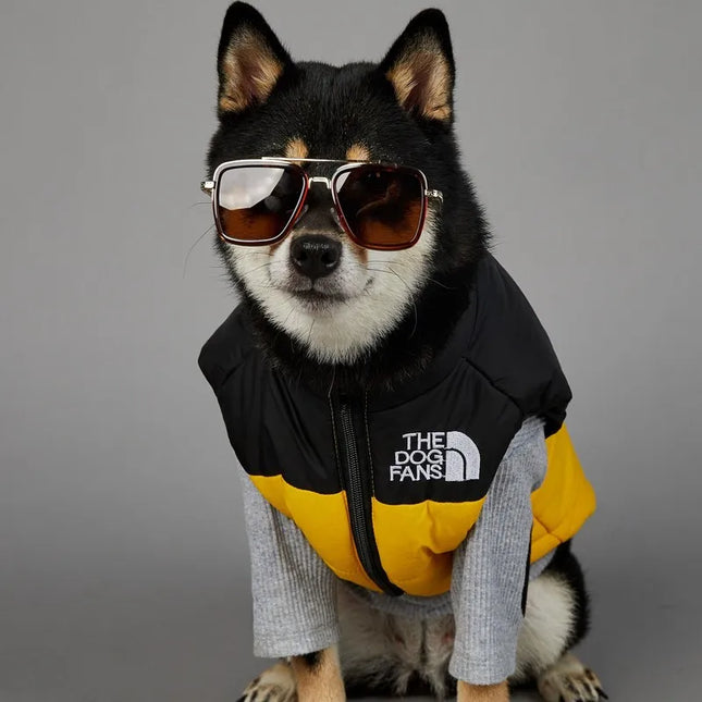 The Dog Face Toys Dog Clothes Cute Accessories Wholesale Birthday Gifts Pet Supplies Trendy Brand Thermal Assault Suit Presents