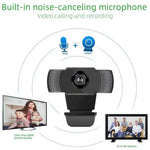 New 1080P Webcam Full HD Web Camera With LED Fill Light Microphone USB Plug Web Cam For PC Computer Mac Laptop Desktop Camera