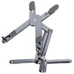 Portable Aluminum Alloy Tablet Bracket Foldable Telescopic Laptop Desktop Stand 360° Rotation Lifting Notebook Table Holder