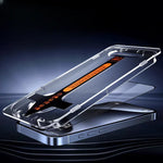 2Pcs Tempered Glass Easy install For iPhone 15 Pro Max 14Pro Full Cover Screen Protector Dust Free Installation For iPhone 15Pro