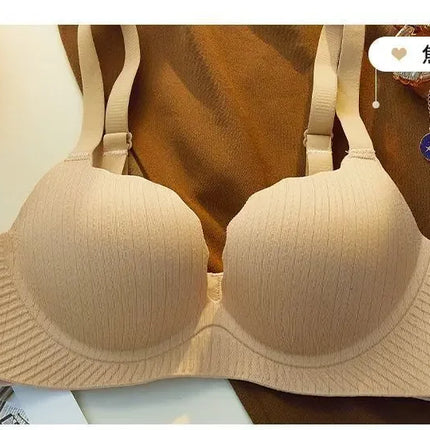 2024 New Push Up Bra for Small Chest  Ultra Thick 6CM Padded No Steel Ring Comfortable & Sexy Lift Lingerie for Flat Chest Women