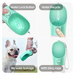 Dog Water Bottle For Small Large Dogs Cat Portable Puppy Cup Outdoor Travel Leak Proof Drinking German Shepherd Pet Supplies