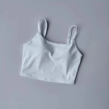 Women Breathable Sports Bra Fitness Top Push Up Sport Bra Fixed With Pad Yoga Bra Underwear Sport Tops For Running Vest Gym Wear