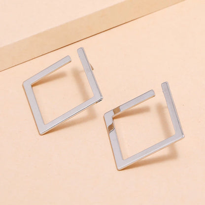 European and American fashion new environmentally friendly personality temperament cool style earrings exaggerated niche design
