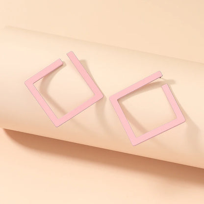 European and American fashion new environmentally friendly personality temperament cool style earrings exaggerated niche design