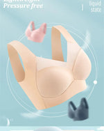 5PCS/Set Women Sexy Bras Full Cup Sports Top Soft Seamless Brassiere Lace Sexy Lingerie V Neck Intimates Underwear Plus Size Bra