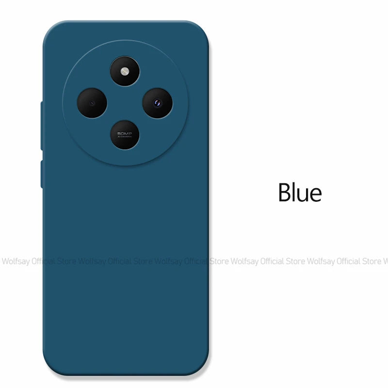 For Xiaomi Redmi 14C Case Xiaomi Redmi 14C 4G Cover Funda Luxury TPU Shockproof Liquid Silicone Phone Cover For Xiaomi Redmi 14C