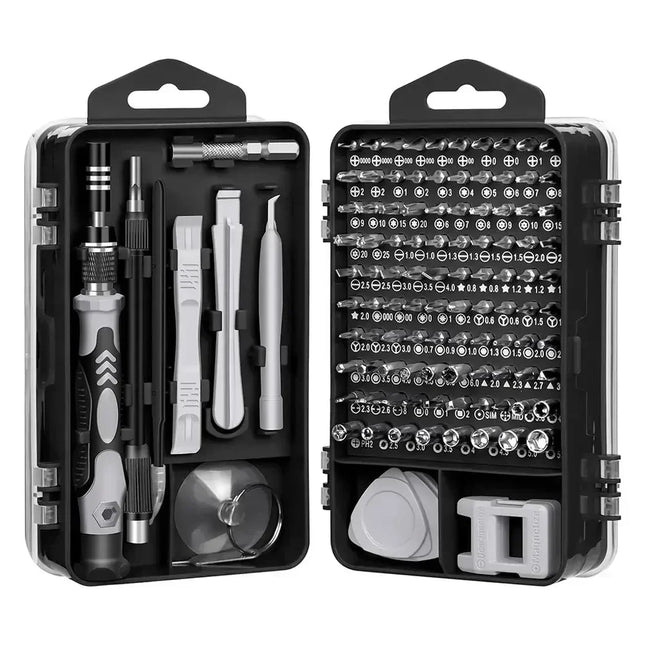 115 in 1Multifunctional Screwdriver Set Computer PC Mobile Phone Equipment Repair Screw Driver Insulation Manual Household Tools