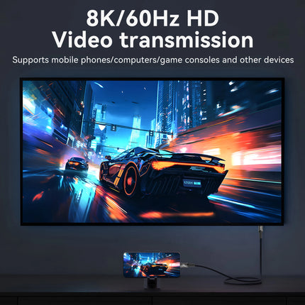 8K USB4 Typ e C Cable 40Gbps 240W PD3.1 QC4.0 For Samung Thunderbolt 4 Fast Charging Cable Thunderbolt3 USB C to C Data Transfer