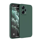 Square Matte Silicone Case for Xiaomi Redmi Note 12 5G Note 12 Pro+ Soft Fundas Redmi Note12 Pro Plus 5G Matte Basic Cover Cases