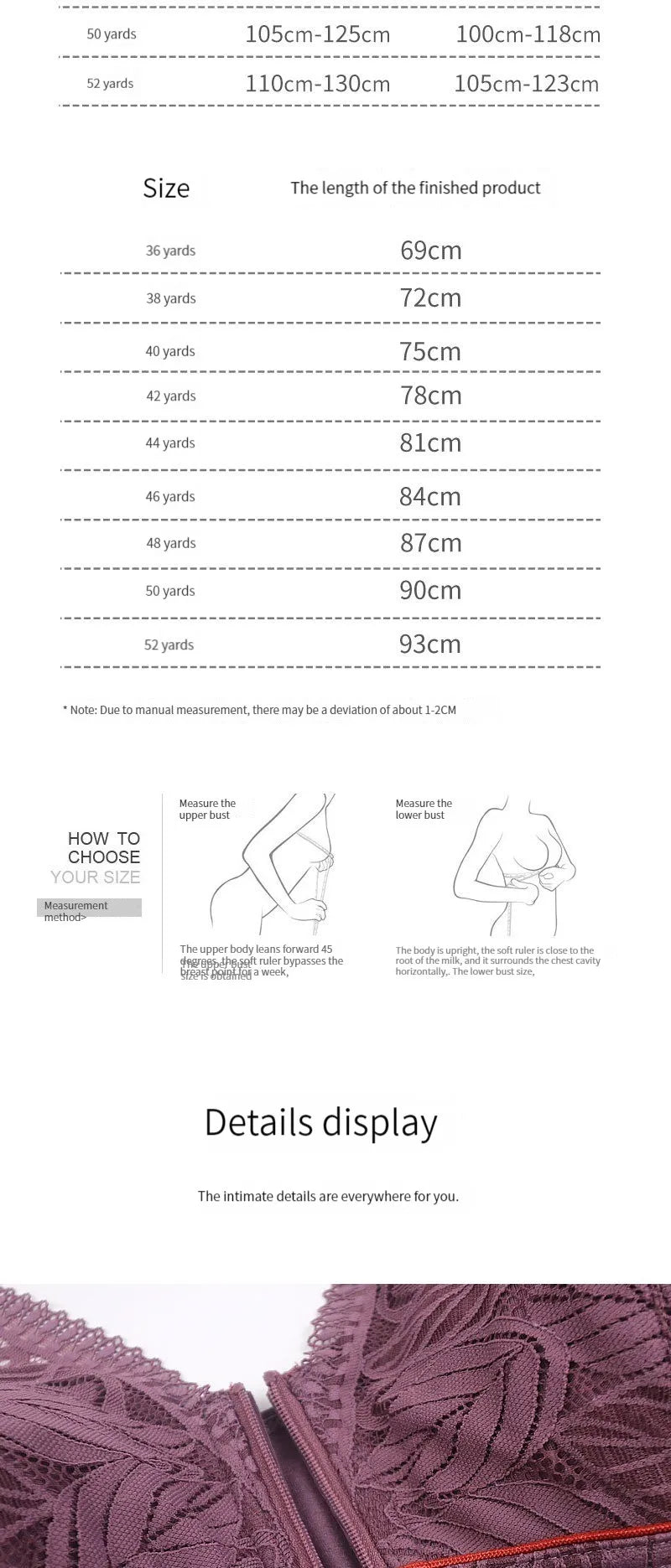 Soft cotton cups before the zipper in the elderly underwear breathable women without steel ring tank top lace large size bra