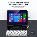 USB C Male To Double USB C Female Splitter Type C Hub For Type C Gaming Handle Charger Powerbanks Adapter