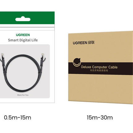 UGREEN Ethernet Cable Cat6 Gigabit High Speed 1000Mbps Internet Cable RJ45 Shielded Network LAN Cord for PC PS5 PS4 PS3 Xbox