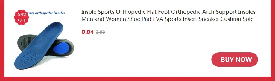 1Pair Height Increase Insole for Feet Comfort Plantar Fasciitis Shoes Insoles Men Women Sports Air Shock Absorbing Shoe Pads