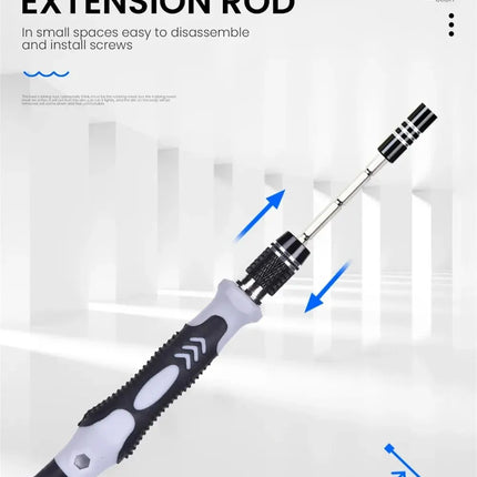 115 in 1Multifunctional Screwdriver Set Computer PC Mobile Phone Equipment Repair Screw Driver Insulation Manual Household Tools