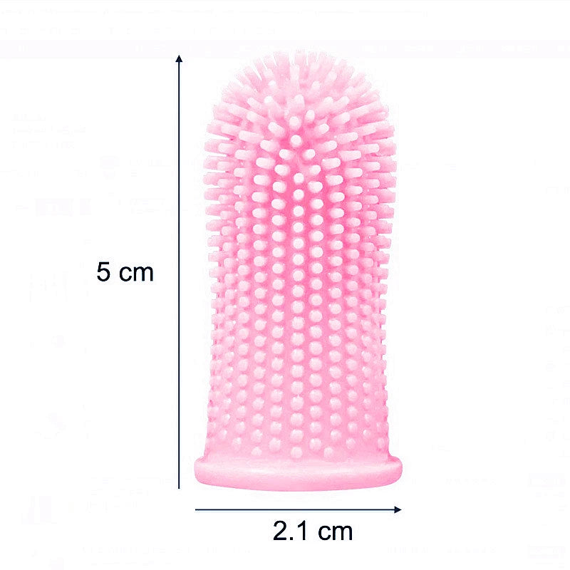 Super Soft Dog Toothbrushes Cleaning Finger Brush For Dog and Cat Grooming Nontoxic  Teethbrush  Dental Care Pet Products