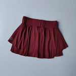 Sports skirt fake two-piece running skirt womensummer quick drying hip covering light proof breathable tennis Yoga skirt pants