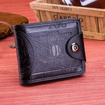 Fashion Wallets With 100 US Dollar Pattern Wallet Male Leather Photo Card Holder Large Capacity